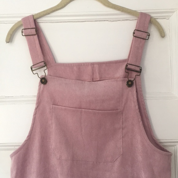 Pink Overall Dress - Picture 2 of 3